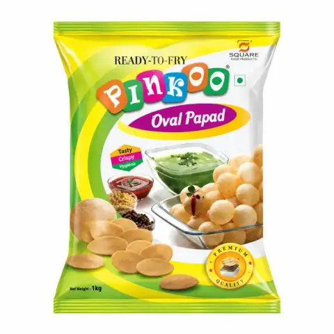 PANI PURI PELLETS - OVAL PAPAD 200g