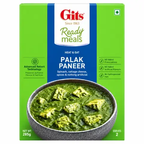 PALAK PANEER - HEAT & EAT 300g
