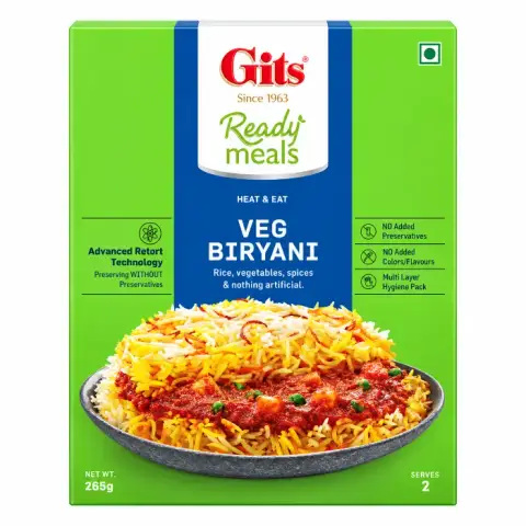 VEG BIRYANI - HEAT & EAT 300g